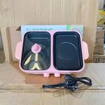 Bếp lẩu nướng điện 2 ngăn Baking (kiện 30 cái) - Ảnh 2