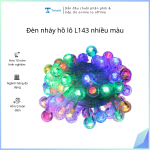 Đèn nháy hồ lô L143 nhiều màu (Kiện 250 cái)