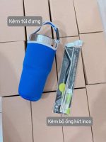 Bình giữ nhiệt kèm túi và ống hút inox (kiện 60 cái) - Ảnh 2