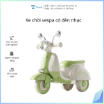 Xe chòi vespa có đèn nhạc ( Kiện 8 chiếc)