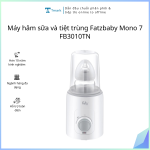Máy hâm sữa và tiệt trùng Fatzbaby Mono 7 FB3010TN