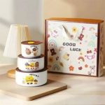 Set 3 bát sứ cao cấp bánh ngọt (Kiện 20 bộ) - Ảnh 2