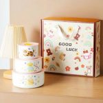 Set 3 bát sứ cao cấp thú cute (Kiện 20 bộ) - Ảnh 2