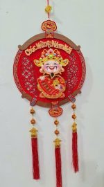 Liễng treo thần tài cầm câu đối lắc (Kiện 100 cái) - Ảnh 2