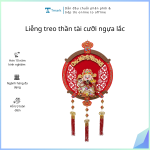 Liễng treo thần tài cưỡi ngựa lắc (Kiện 100 cái)