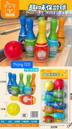 Đồ chơi - Túi Bowling Gấu cho bé (Kiện 120) - Ảnh 2