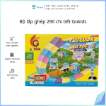 Bộ lắp ghép 290 chi tiết Gokids (Kiện 100 bộ)