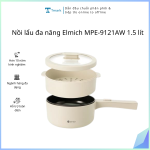 Nồi lẩu đa năng Elmich MPE-9121AW 1.5 lít (Kiện 8 cái)
