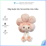 Dây buộc tóc Scrunchie mix mẫu (Kiện 12 cái)