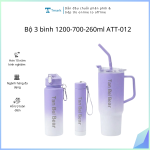 Bộ 3 bình 1200-700-260ml ATT-012 (Kiện 48 bộ)