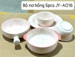 Bộ nơ hồng 5pcs JY-A016 ( kiện 10 bộ) - Ảnh 2