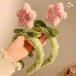 Bờm tóc lò xò gắn hoa (Kiện 20 cái) - Ảnh 2