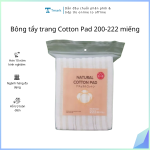 Bông tẩy trang Cotton Pad 200-222 miếng Tmark (Kiện 80 gói)