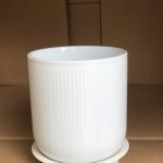 Chậu hoa gốm sứ kèm dĩa loại cao ( Kiện 24 cái) ( Hàng Nguyên Kiện)