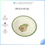 Đĩa 8,2 trái cây ( kiện 64 cái ) ( hàng nguyên kiện) ( không mix mẫu)