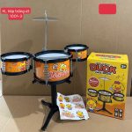Đồ chơi trẻ em bằng nhựa:bộ trống (3 chi tiết), không dùng pin, KT(24*11)cm+/-10%, mới 100% - Ảnh 2