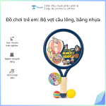 Đồ chơi trẻ em: Bộ vợt cầu lông, bằng nhựa. Kí hiệu : 387-040. KT: (37*20)cm.+/-10%, không dùng pin, 4 chi tiết. Hàng mới 100%
