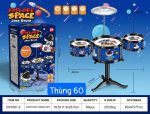 Đồ chơi trẻ em bằng nhựa:bộ trống (3 chi tiết), không dùng pin, KT(24*11)cm+/-10%, mới 100%
