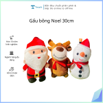 Gấu bông Noel 30cm (Kiện 100 cái)