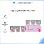 Hộp 6 ly thủy tinh PK83096 (Kiện 8 bộ)(Hàng nguyên kiện)