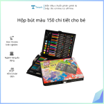 Hộp bút màu 150 chi tiết cho bé Tmark (Kiện 20 cái)