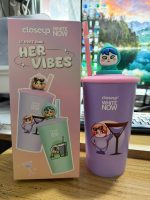 Hộp ly nhựa kèm ống hút hoạt hình HKM ( Kiện 72 hộp) - Ảnh 2