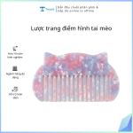 Lược trang điểm hình tai mèo (lố 10 cái)