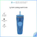 Ly kim cương xanh trơn ( Kiện 40 cái)