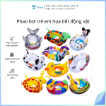 Phao bơi trẻ em họa tiết động vật (Kiện 180 cái)