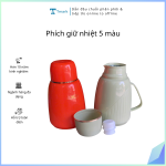 Phích giữ nhiệt 5 màu ( Kiện 30 cái)