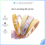 Set 5 cái băng đô cài tóc (Kiện 300 set)
