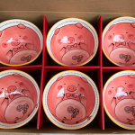 Set 6 chén họa tiết heo hồng (Kiện 14x3 bộ)(Hàng nguyên kiện)