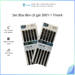 Set đũa đen cô gái 3001-1 Tmark (Kiện 100 set)