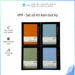 VPP - Set sổ A5 kèm bút ký (Kiện 48 set)