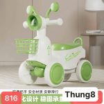Xe Vespa chòi chân cho bé có rổ 4 bánh ( kiện 8 chiếc) ( hàng nguyên kiện) - Ảnh 2