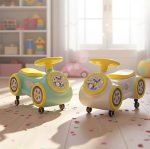 Xe chòi lắc 4 bánh ( Kiện 10 chiếc) - Ảnh 2