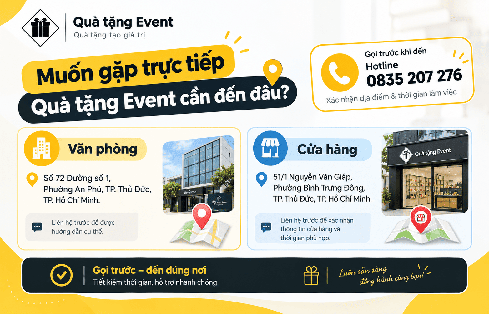 Hotline Quà tặng Event