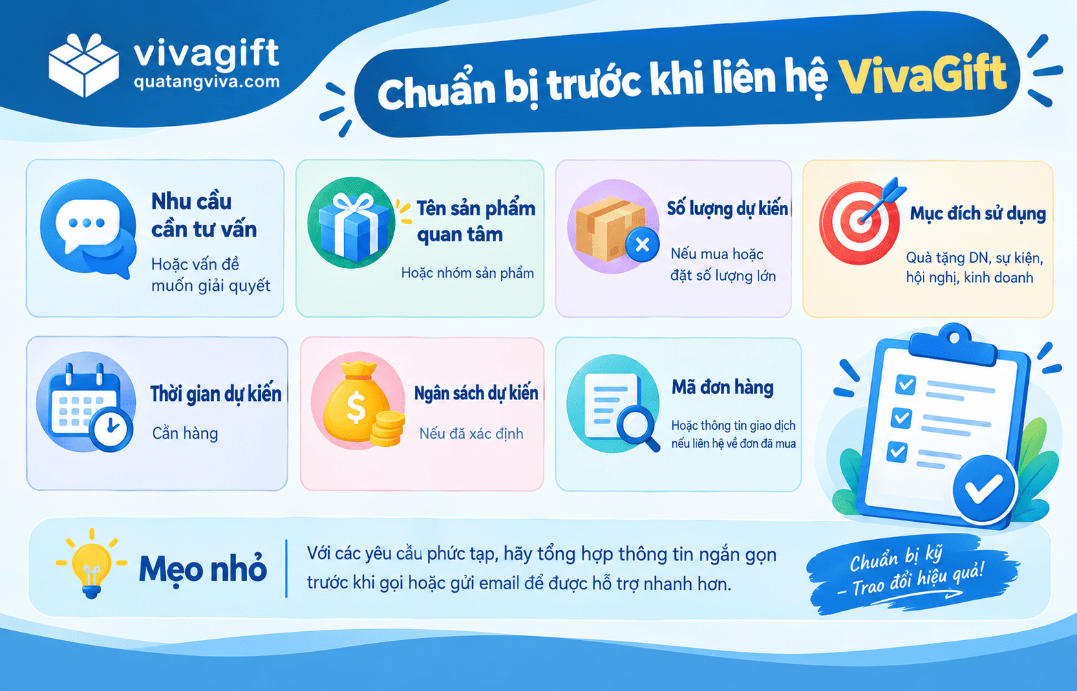 số hotline của VivaGift